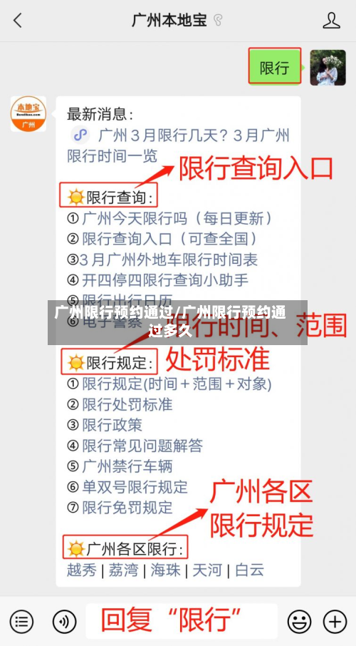 广州限行预约通过/广州限行预约通过多久-第3张图片