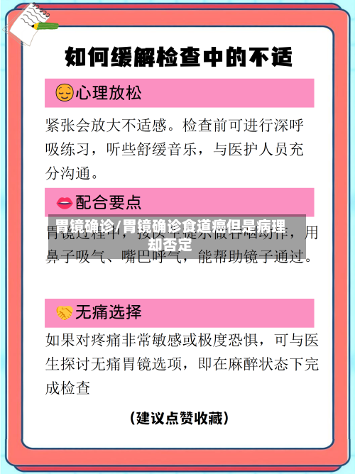 胃镜确诊/胃镜确诊食道癌但是病理却否定