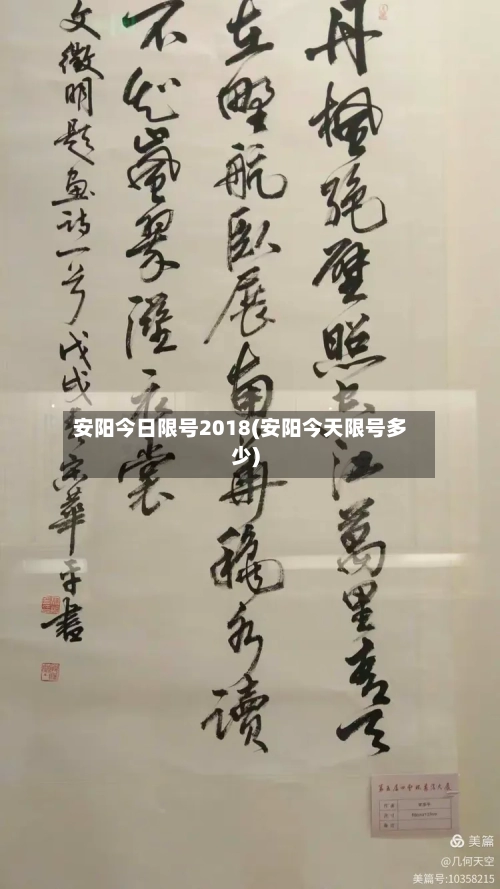 安阳今日限号2018(安阳今天限号多少)