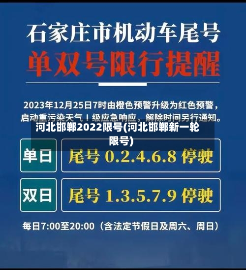 河北邯郸2022限号(河北邯郸新一轮限号)-第3张图片