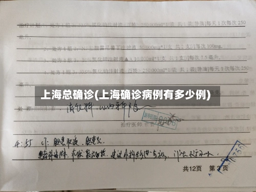上海总确诊(上海确诊病例有多少例)-第3张图片
