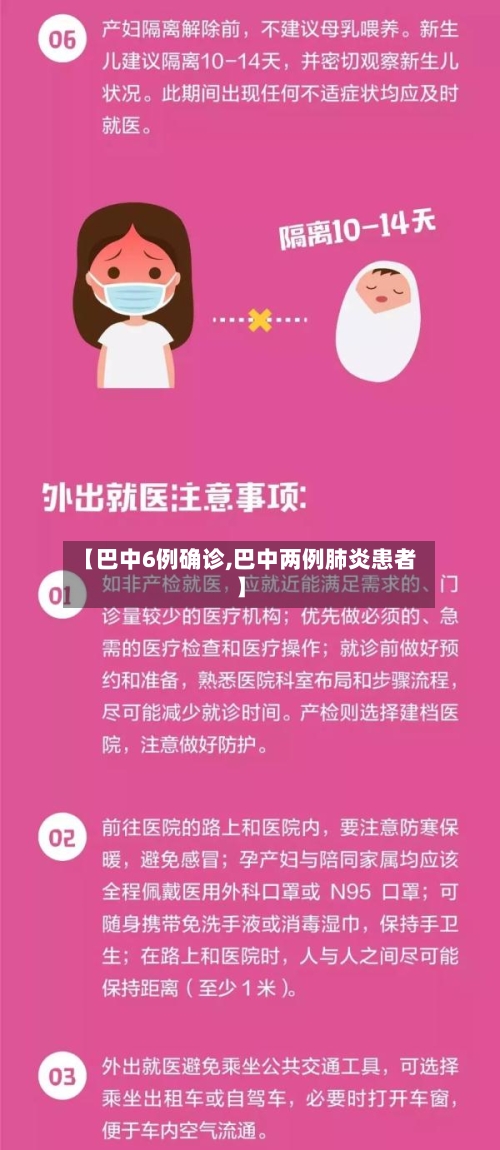 【巴中6例确诊,巴中两例肺炎患者】-第3张图片