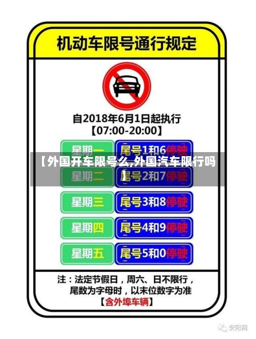 【外国开车限号么,外国汽车限行吗】