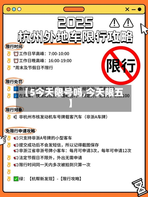 【5今天限号吗,今天限五】