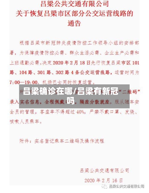 吕梁确诊在哪/吕梁有新冠吗-第2张图片