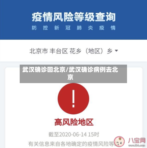 武汉确诊回北京/武汉确诊病例去北京-第2张图片