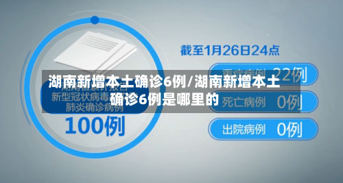 湖南新增本土确诊6例/湖南新增本土确诊6例是哪里的-第2张图片