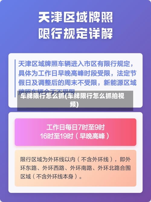 车牌限行怎么抓(车牌限行怎么抓拍视频)-第3张图片