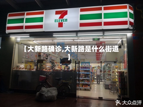 【大新路确诊,大新路是什么街道】