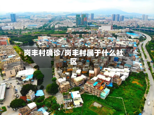 岗丰村确诊/岗丰村属于什么社区