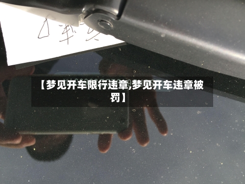 【梦见开车限行违章,梦见开车违章被罚】-第3张图片