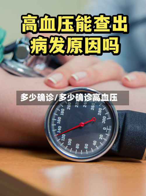 多少确诊/多少确诊高血压