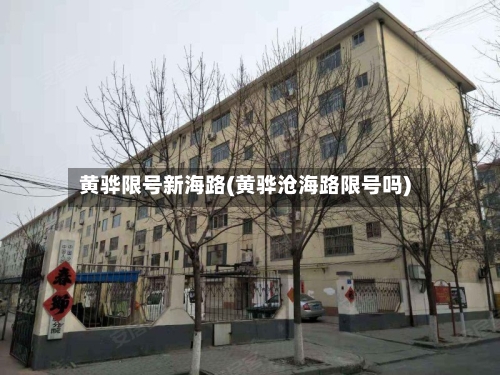 黄骅限号新海路(黄骅沧海路限号吗)