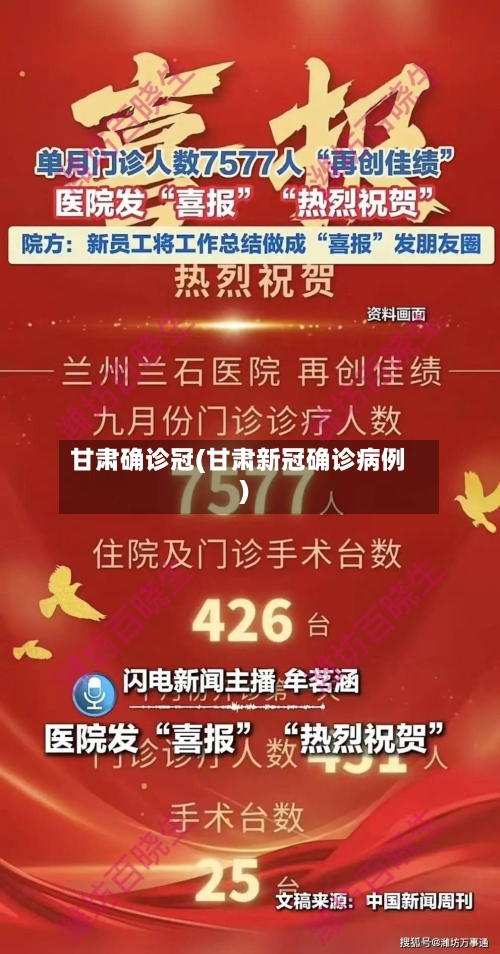 甘肃确诊冠(甘肃新冠确诊病例)-第2张图片