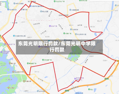 东莞光明限行罚款/东莞光明中学限行罚款-第2张图片