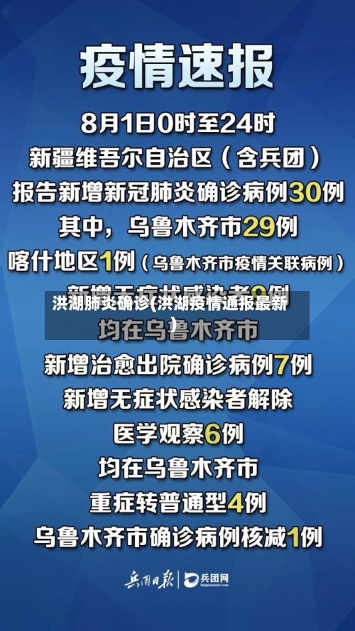 洪湖肺炎确诊(洪湖疫情通报最新)