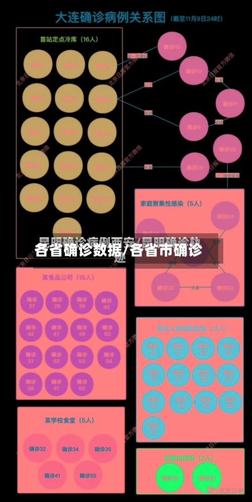 各省确诊数据/各省市确诊