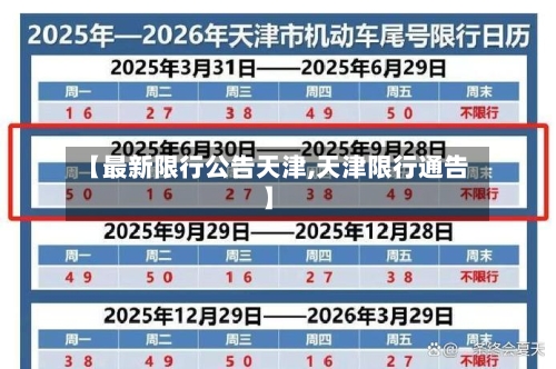 【最新限行公告天津,天津限行通告】-第2张图片