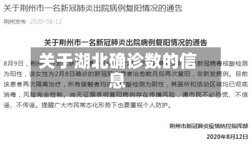 关于湖北确诊数的信息
