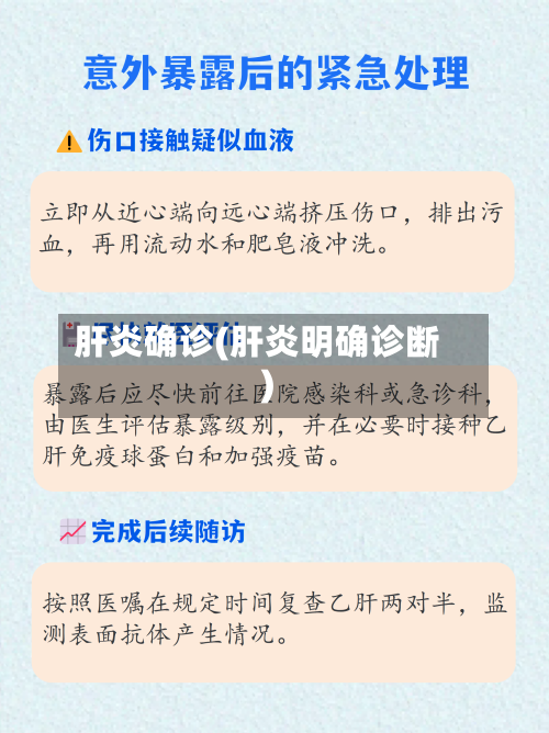 肝炎确诊(肝炎明确诊断)
