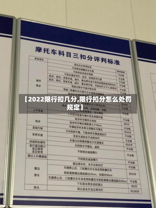 【2022限行扣几分,限行扣分怎么处罚规定】-第3张图片