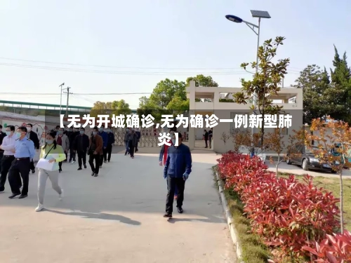 【无为开城确诊,无为确诊一例新型肺炎】