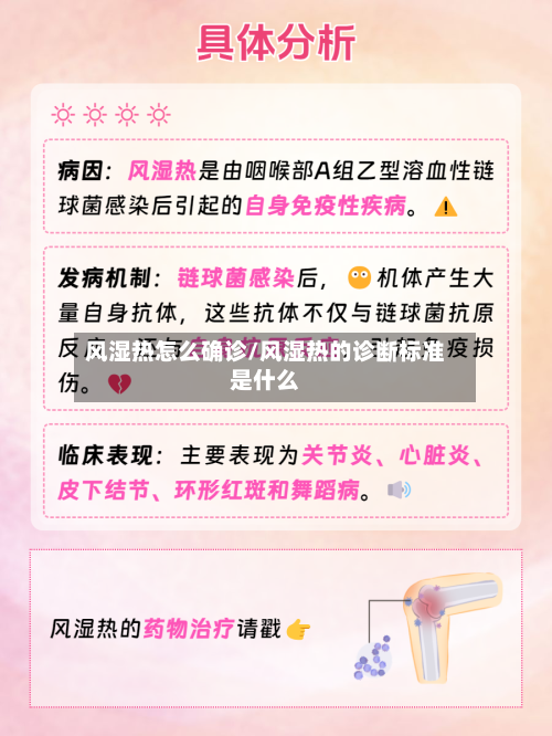 风湿热怎么确诊/风湿热的诊断标准是什么