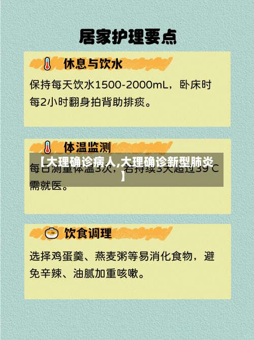 【大理确诊病人,大理确诊新型肺炎】