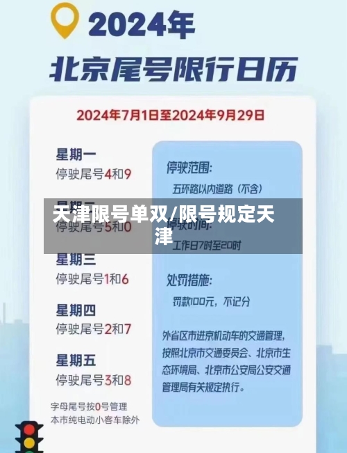 天津限号单双/限号规定天津-第2张图片
