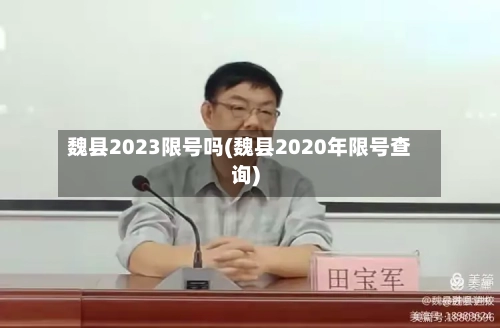 魏县2023限号吗(魏县2020年限号查询)