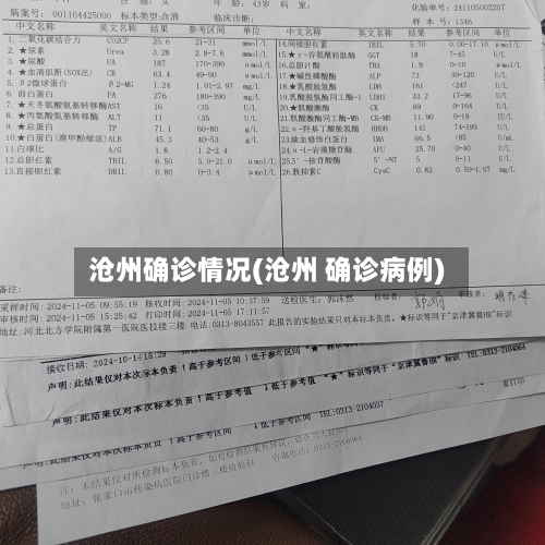 沧州确诊情况(沧州 确诊病例)