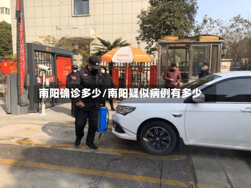 南阳确诊多少/南阳疑似病例有多少-第2张图片