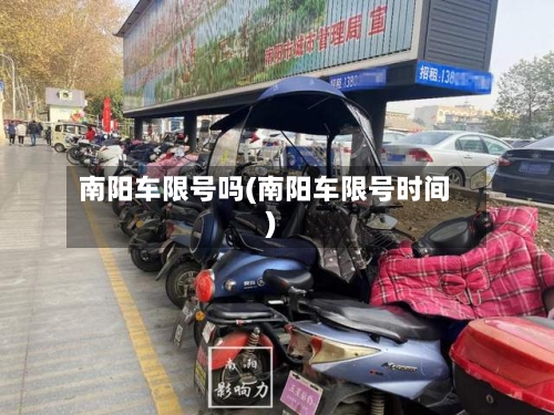 南阳车限号吗(南阳车限号时间)-第2张图片