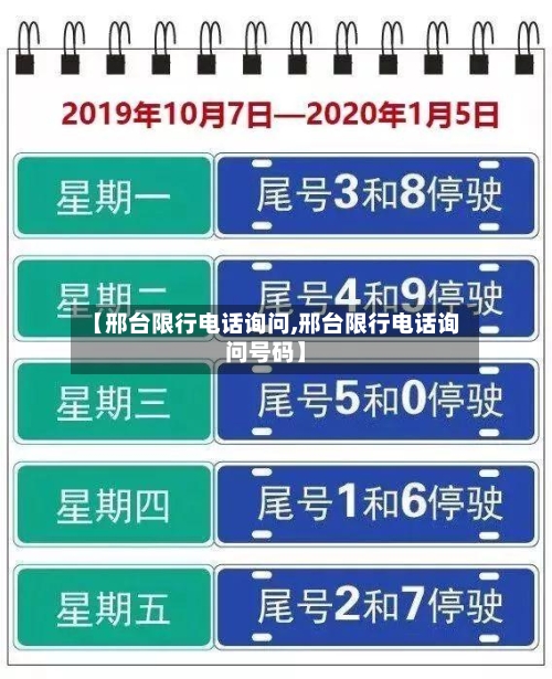 【邢台限行电话询问,邢台限行电话询问号码】-第3张图片