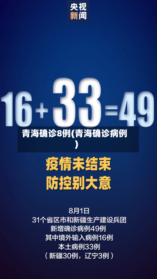 青海确诊8例(青海确诊病例)