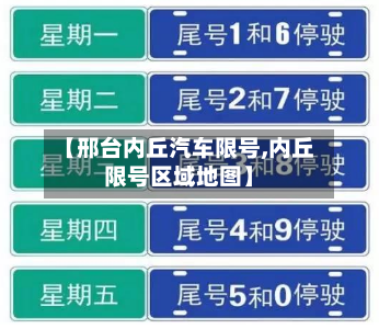 【邢台内丘汽车限号,内丘限号区域地图】