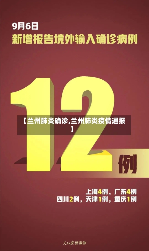 【兰州肺炎确诊,兰州肺炎疫情通报】-第2张图片