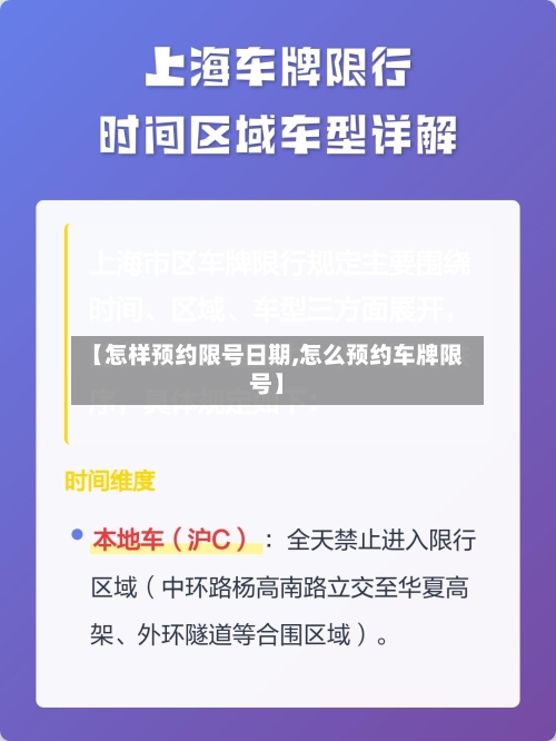 【怎样预约限号日期,怎么预约车牌限号】
