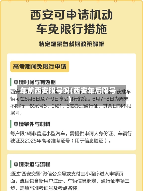 年前西安限号吗(西安年后限号)-第2张图片