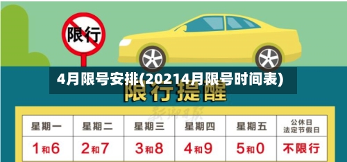4月限号安排(20214月限号时间表)