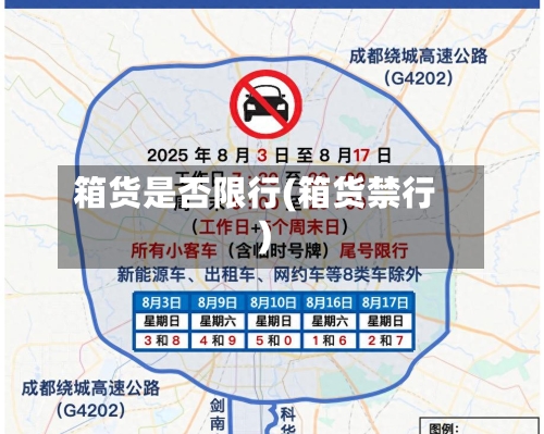 箱货是否限行(箱货禁行)-第2张图片
