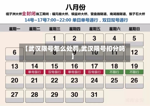 【武汉限号怎么处罚,武汉限号扣分吗】-第2张图片