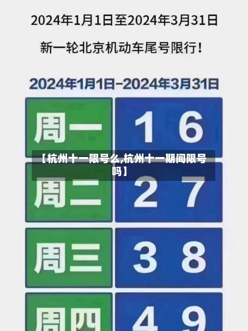 【杭州十一限号么,杭州十一期间限号吗】