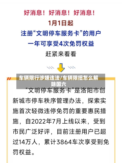 车辆限行涉嫌违法/车辆限扭怎么解除国六