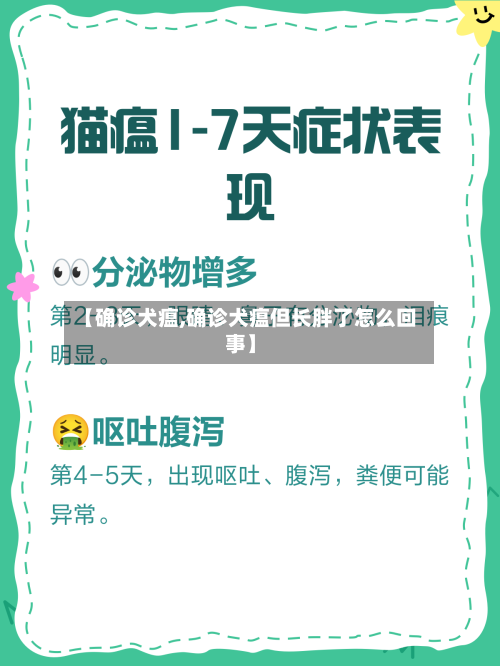 【确诊犬瘟,确诊犬瘟但长胖了怎么回事】-第2张图片