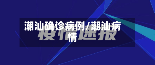 潮汕确诊病例/潮汕病情