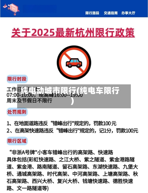 纯电动城市限行(纯电车限行)-第3张图片