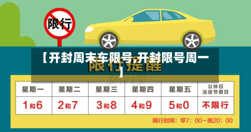 【开封周末车限号,开封限号周一】-第2张图片