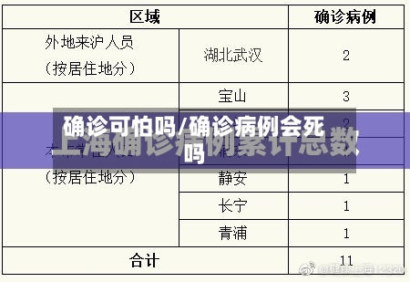 确诊可怕吗/确诊病例会死吗-第2张图片