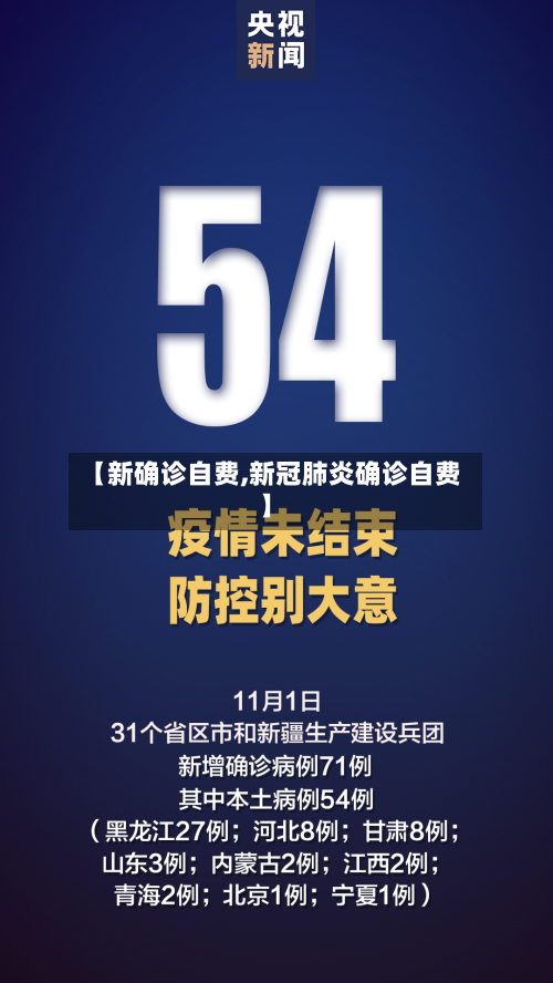 【新确诊自费,新冠肺炎确诊自费】-第3张图片